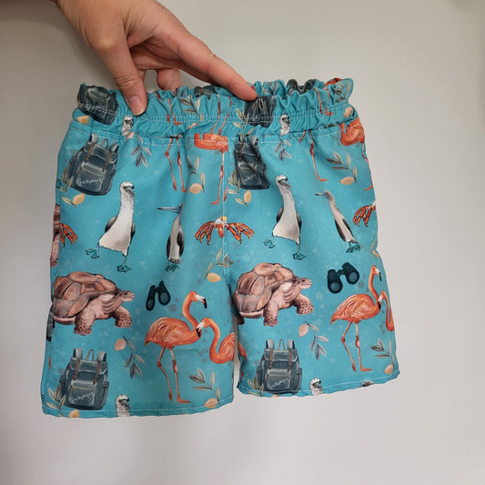 Age 4-5 Board Shorts Galapagos