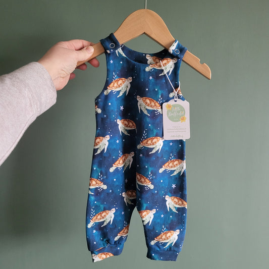 0-3m Turtle Romper