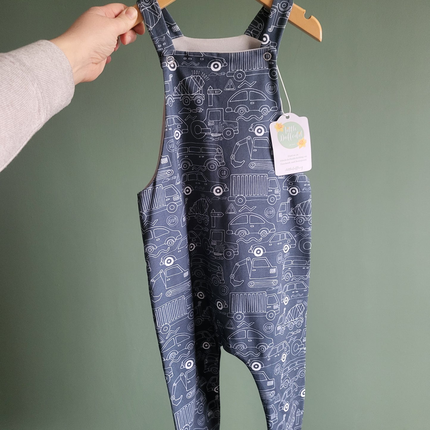 18-24m Toot Toot Dungarees