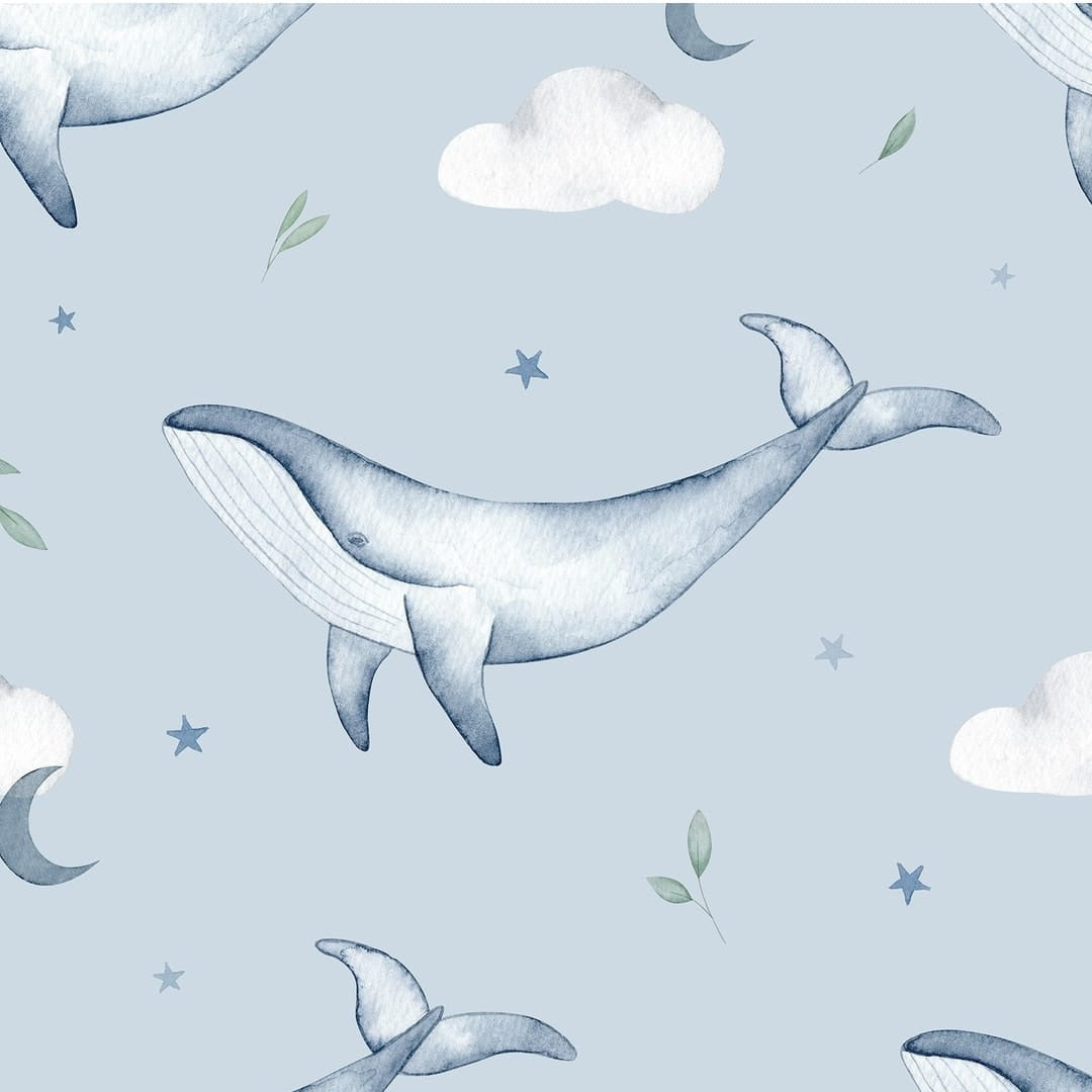 Sleepsuit Whales