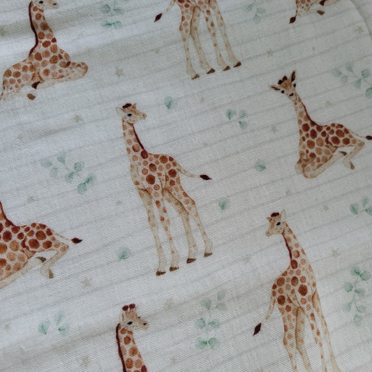 Baby Giraffes Muslin