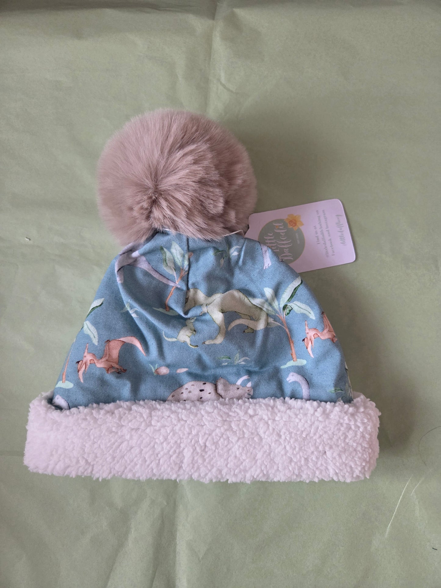 Toddler (age 1-3) babysaurus bobble hat